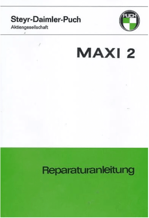Puch Maxi 2 Reparaturanleitung Reparaturanleitung HM-Ersatzteile