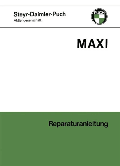 Puch Maxi Reparaturanleitung Reparaturanleitung HM-Ersatzteile