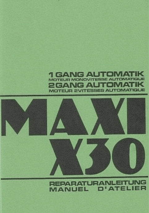 Puch Maxi und X30 Reparaturanleitung Reparaturanleitung HM-Ersatzteile